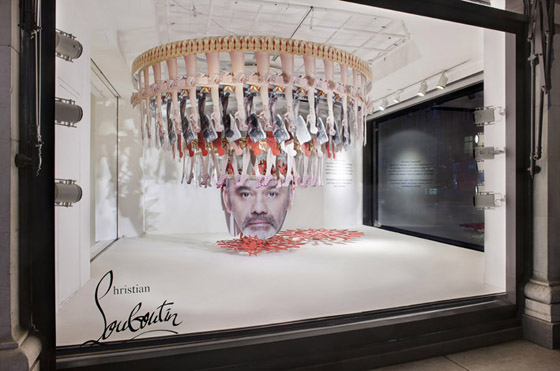 Louboutin Selfridges display1