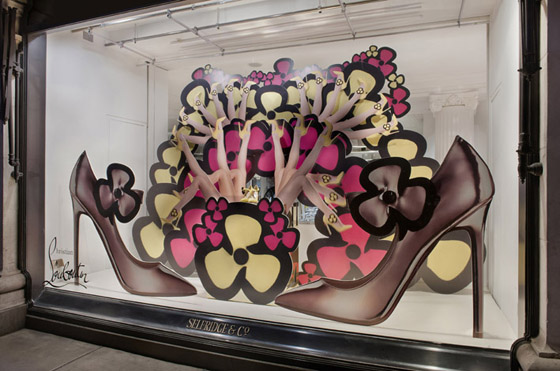 Louboutin Selfridges display2