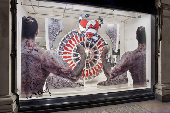 Louboutin Selfridges display3