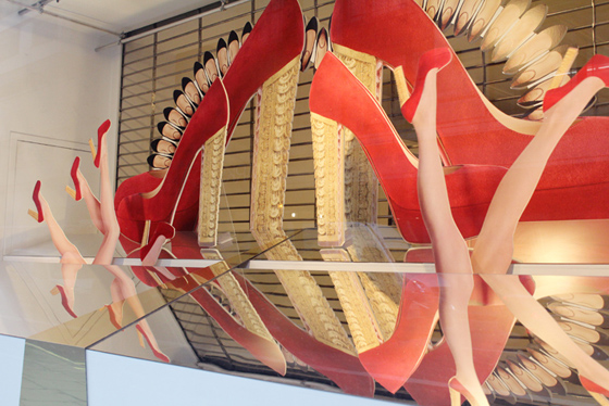 Louboutin Selfridges display4