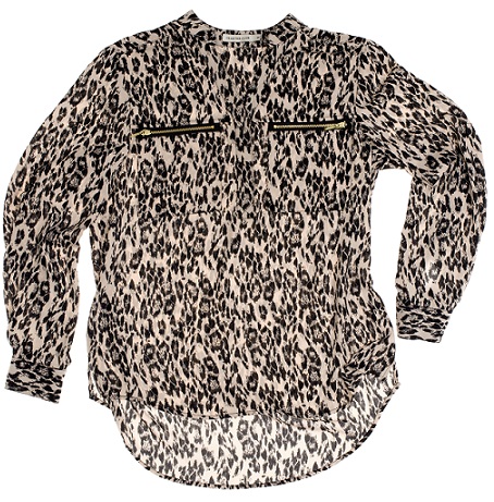 EDGARS_CHARTERCLUB_Animal Zips Blouse Black-Beige 55589545 R399.95 February