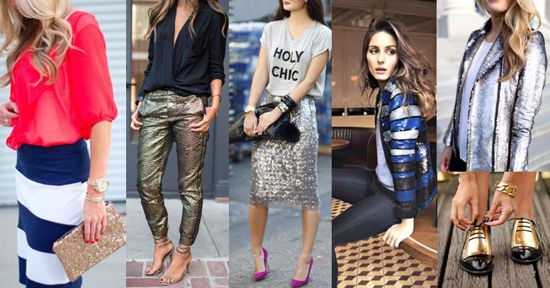 Sparkle in Sequins & Metallics