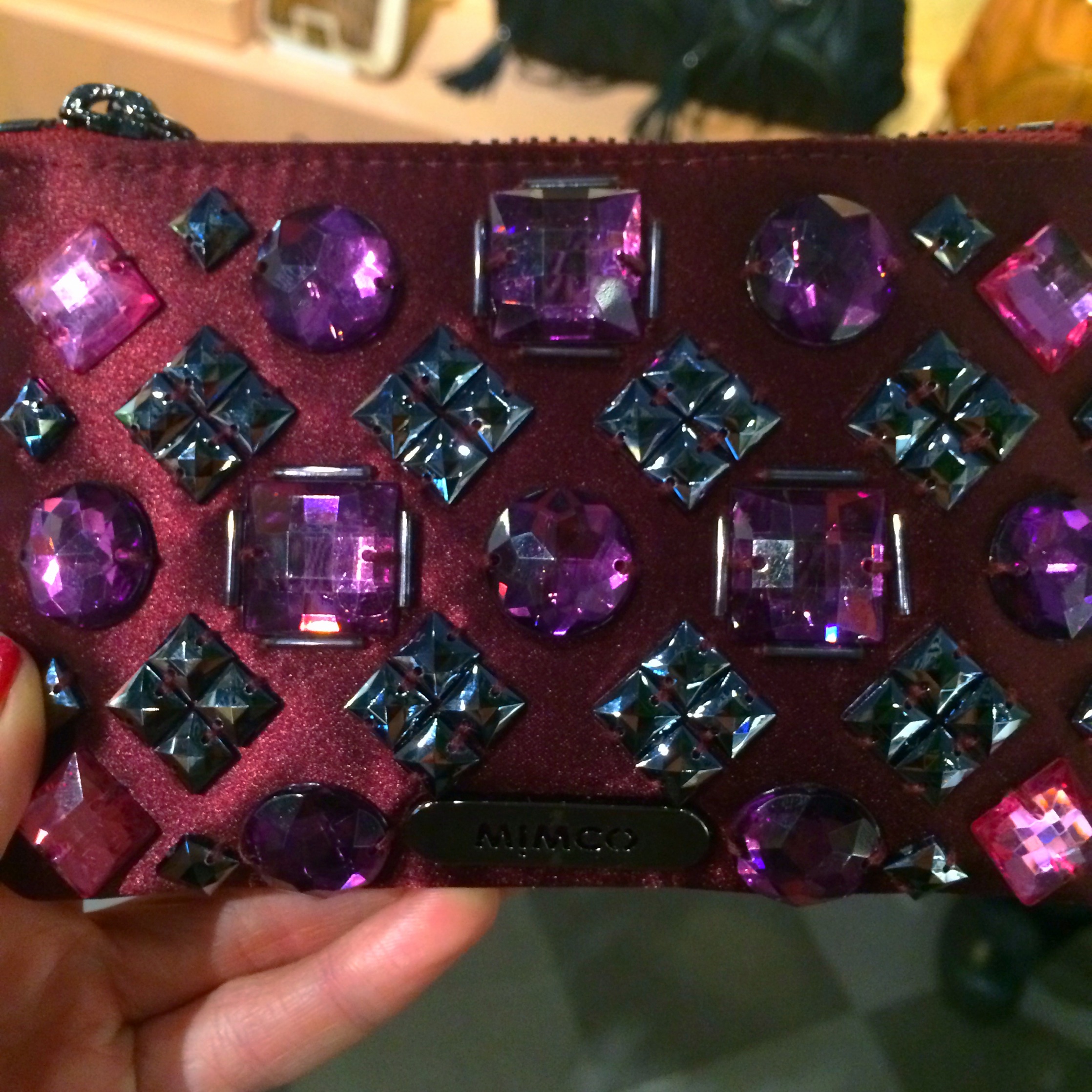 Mimco clutch bag