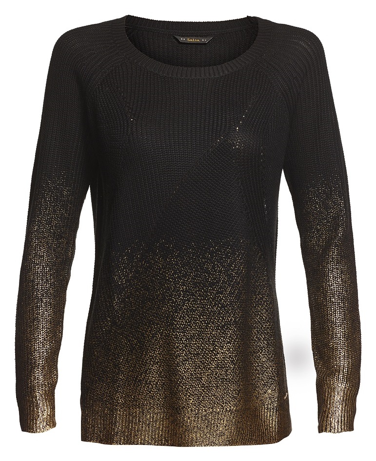 Salsa_R1099.95_Estrela_ombre black_gold knit_available at selected Edgars and flagship stores2